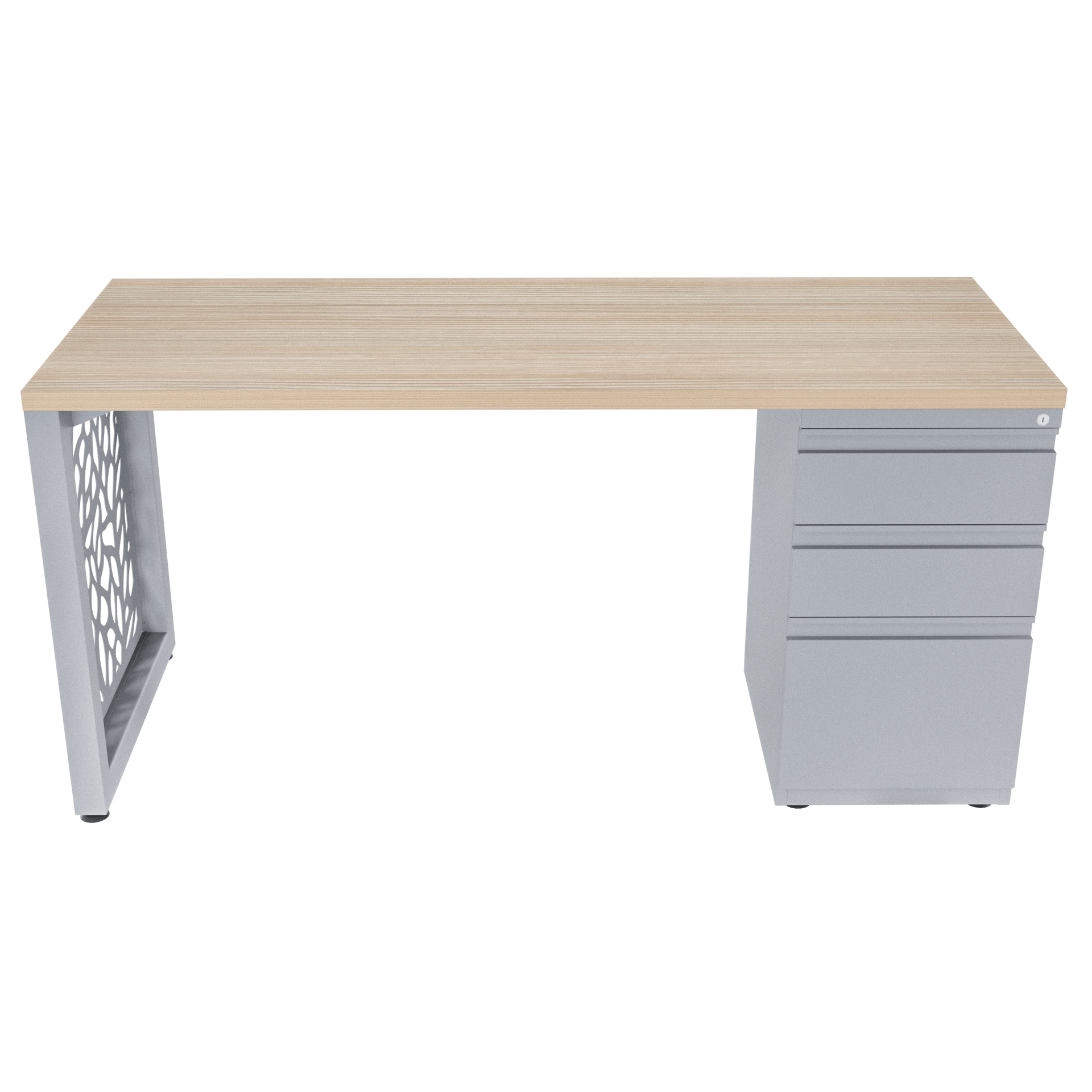 Escritorio recto Pikazzo Forest con archivador 2X1 - Image 2