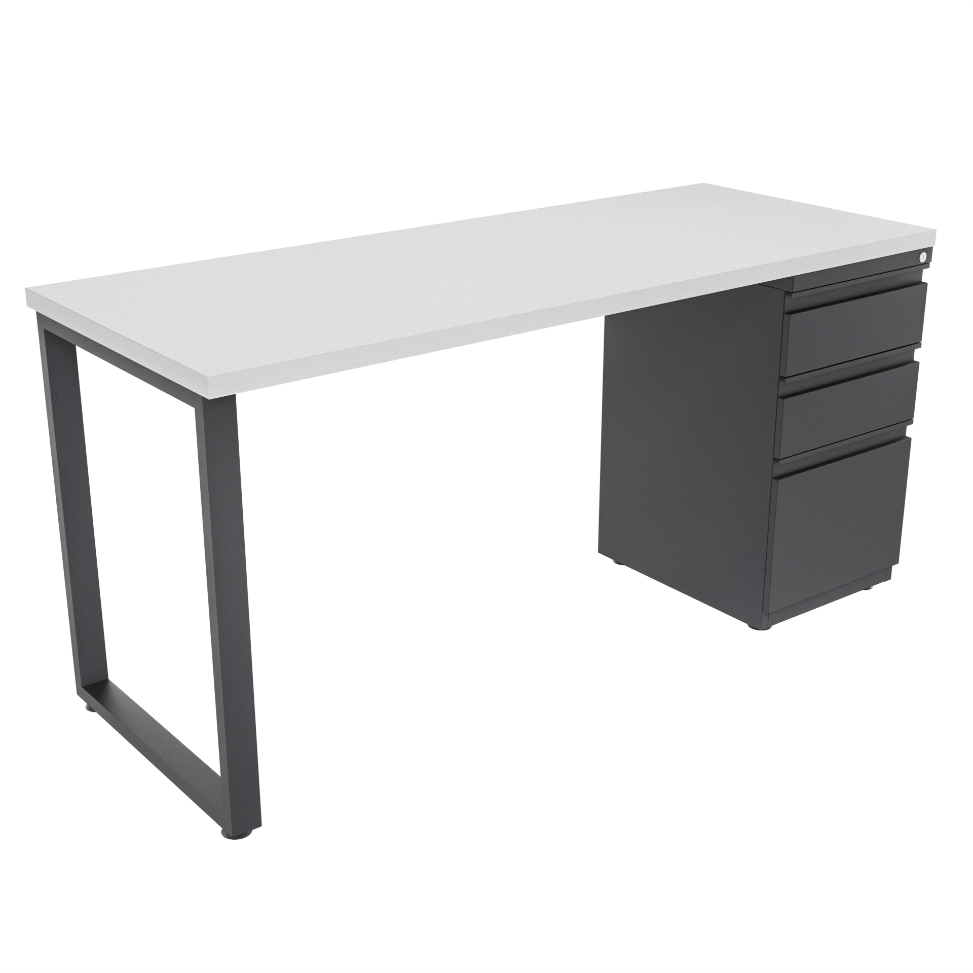 Escritorio recto Venetton con archivador 2X1