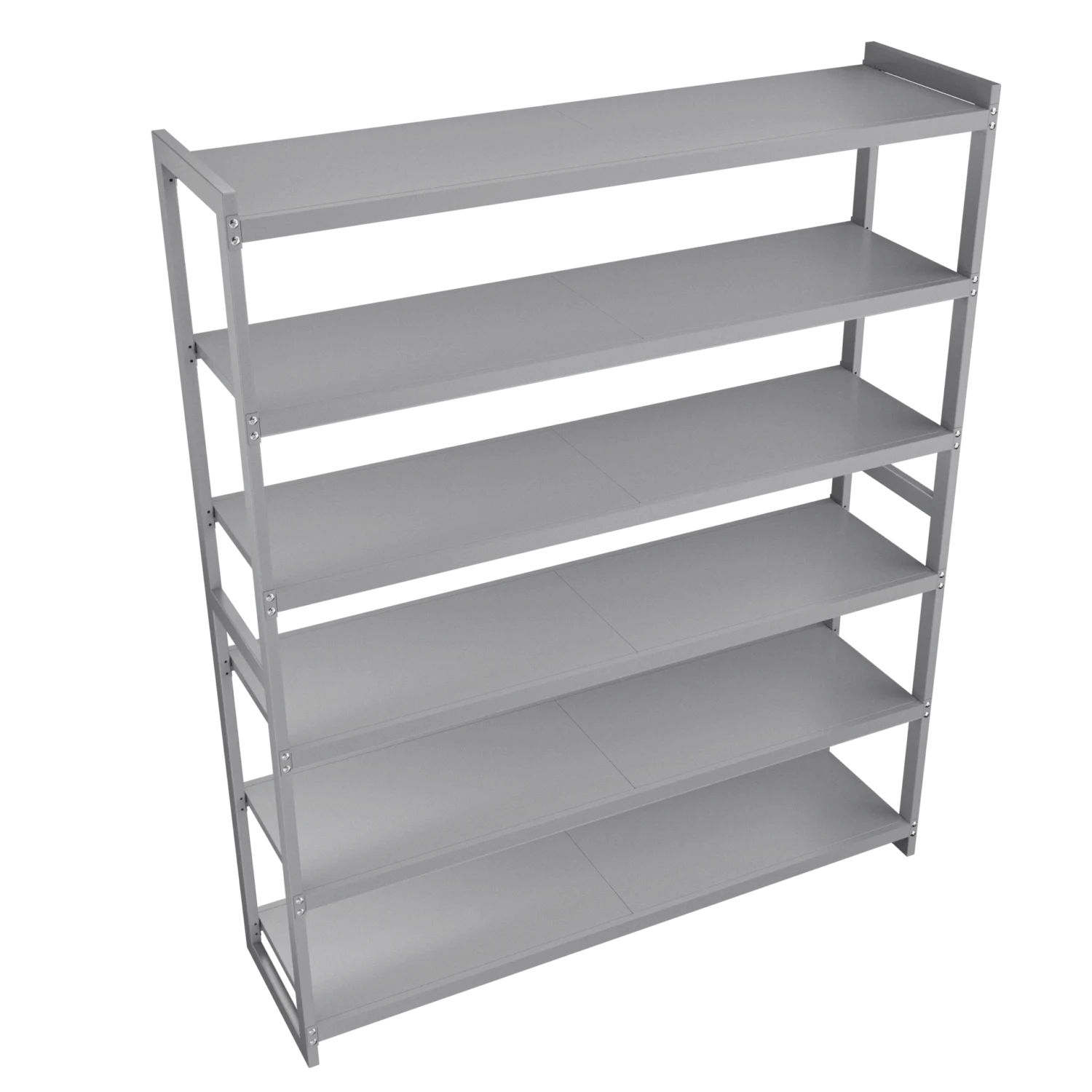 Estante Semipesado – gris brillante