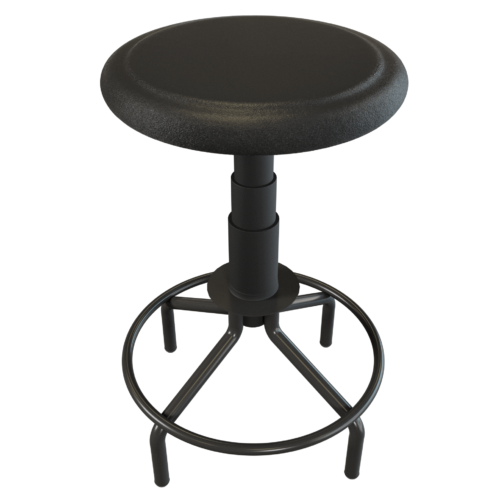 Butaco giratorio neumático