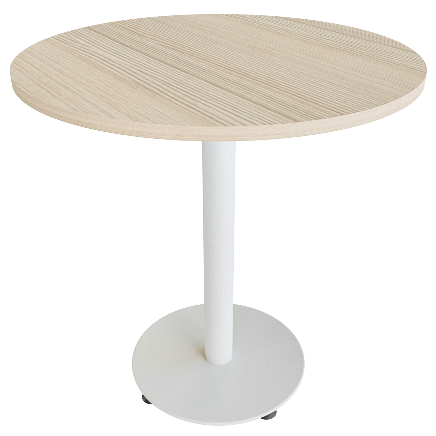 Mesa Flat – larice 3d – blanco