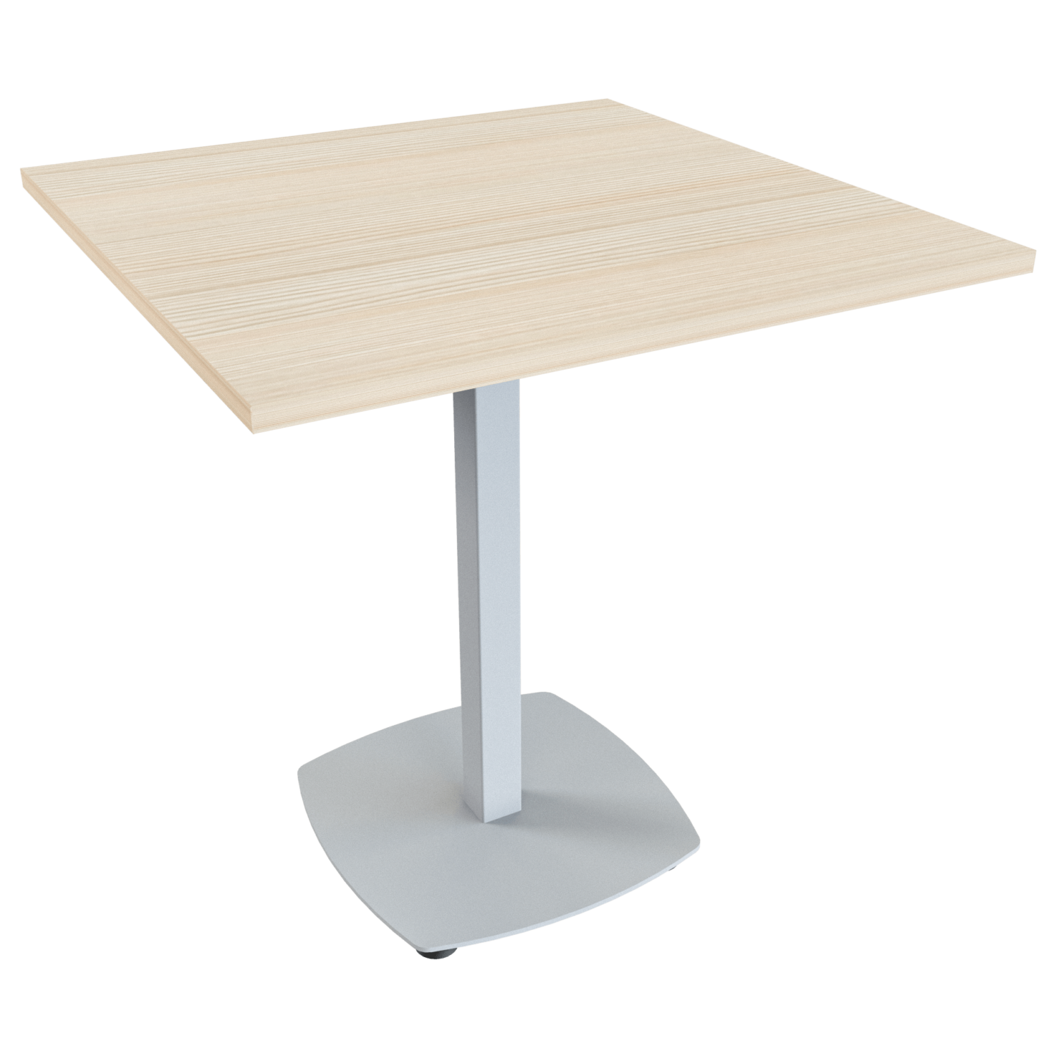 Mesa Square – larice 3d – gris brillante