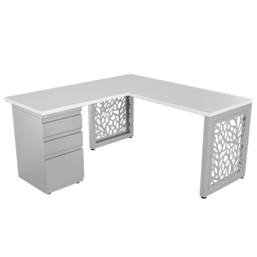 Escritorio Pikazzo Forest en L con archivador 2X1