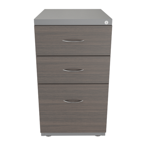 Archivador 2X1 FM 2V- grey oak . gris brillante