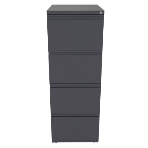 Archivador 4 alturas – Negro mate V2