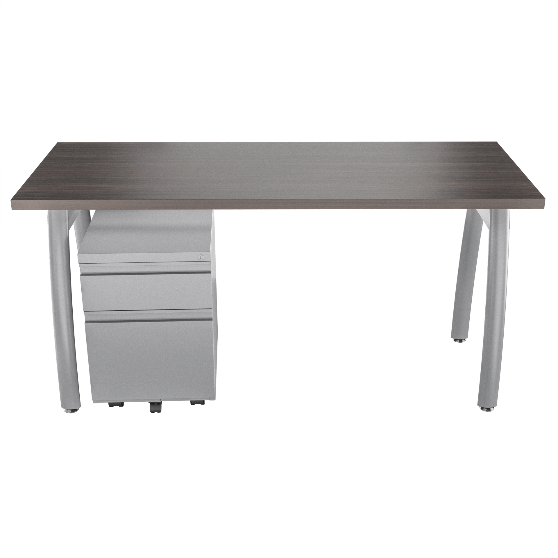 Escritorio Alpha recto con archivador 1X1 - Image 2