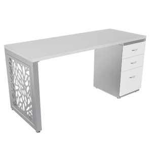 Escritorio recto Pikazzo Forest con archivador 2X1 frente madera