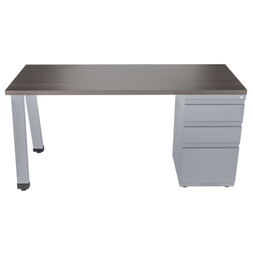 Escritorio Recto Vega – Grey Oak . gris mate V2