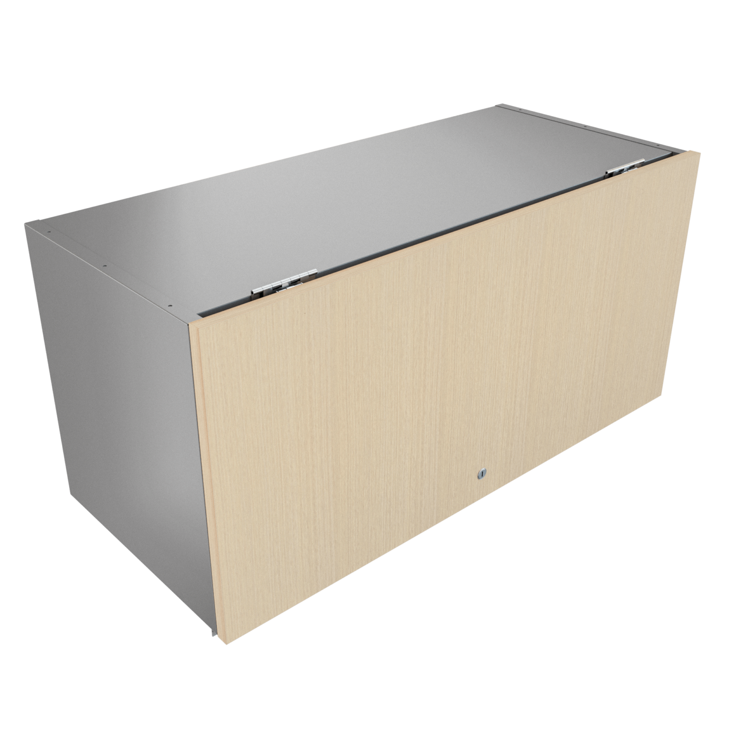 Gabinete aéreo metálico FM – Alpi Claro -gris brillante