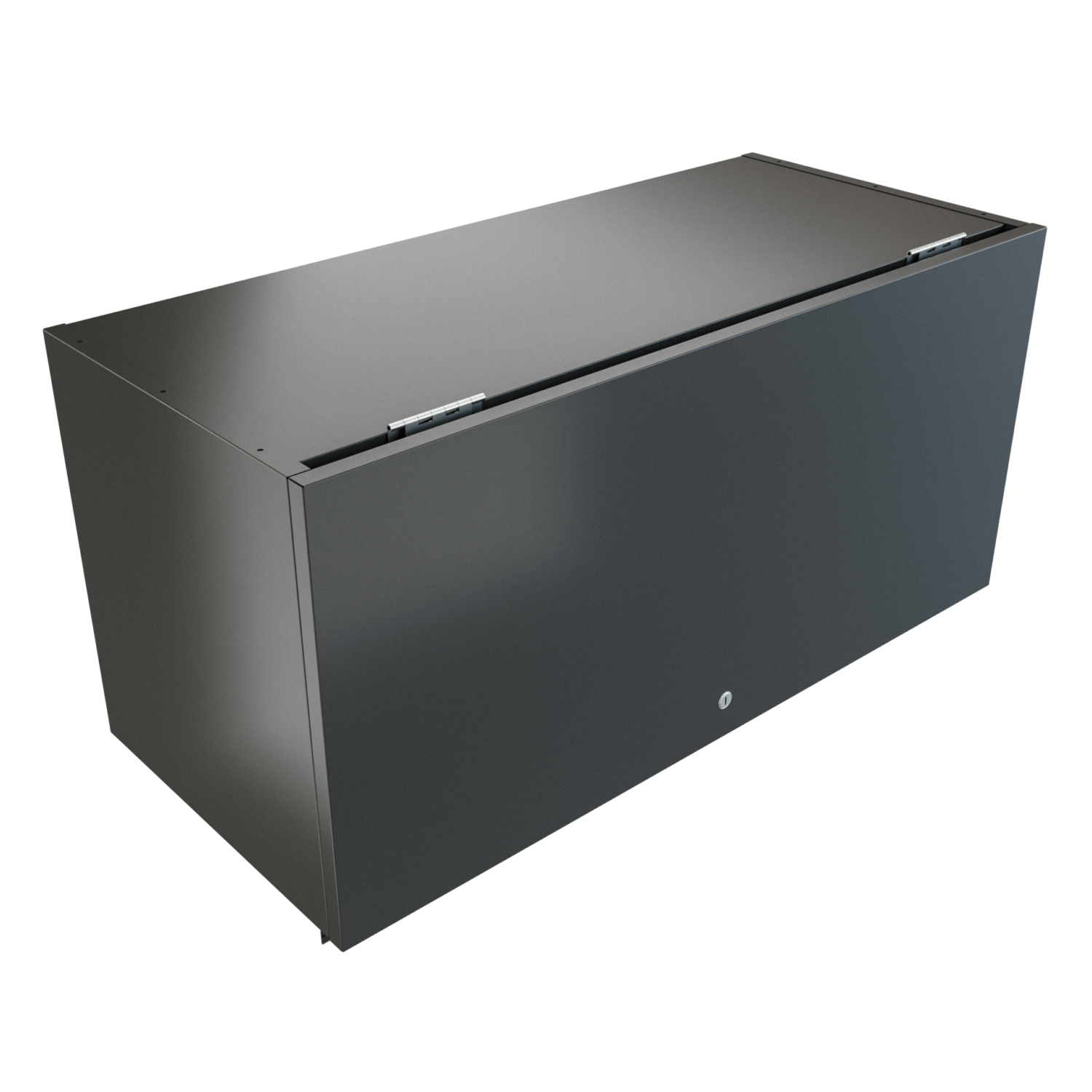 Gabinete aéreo metálico – negro brillante