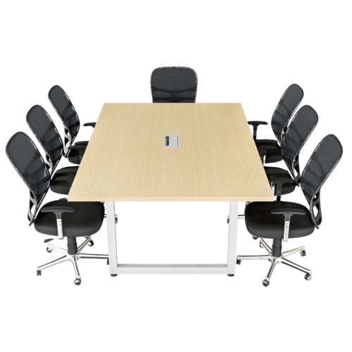 Mesa de juntas Pikkazo Cerrado – Alpi – Blanco V3