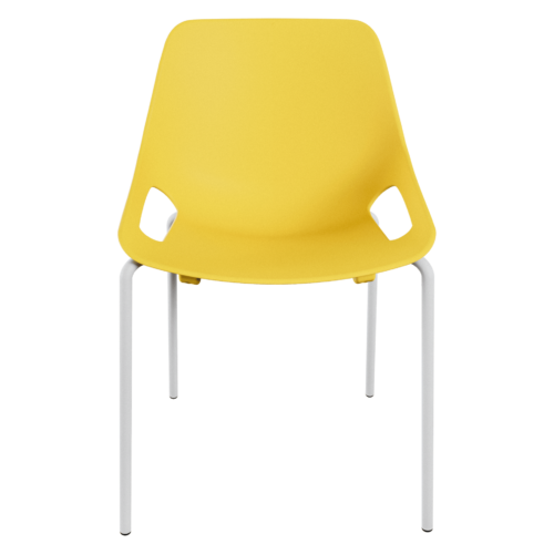 Silla Q5 – amarillo – blanco V2