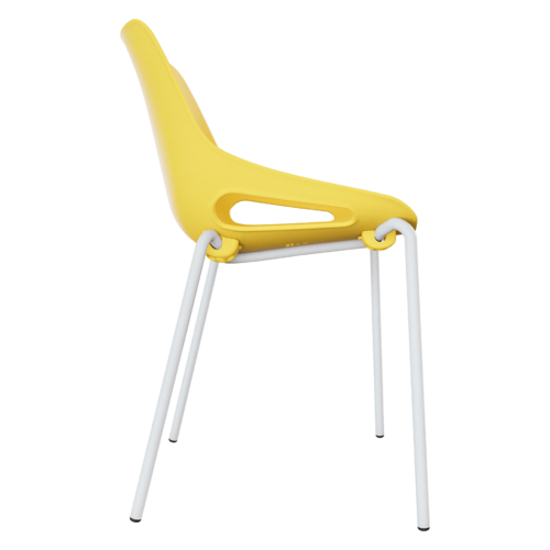 Silla Q5 – amarillo – blanco V3
