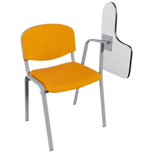 Silla escolar Isoceles – Naranja – gris mate V3