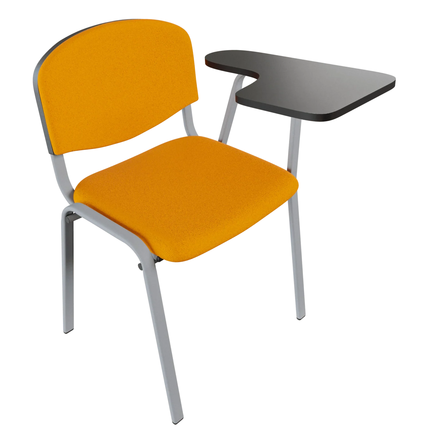 Silla escolar Isoceles – Naranja – gris mate