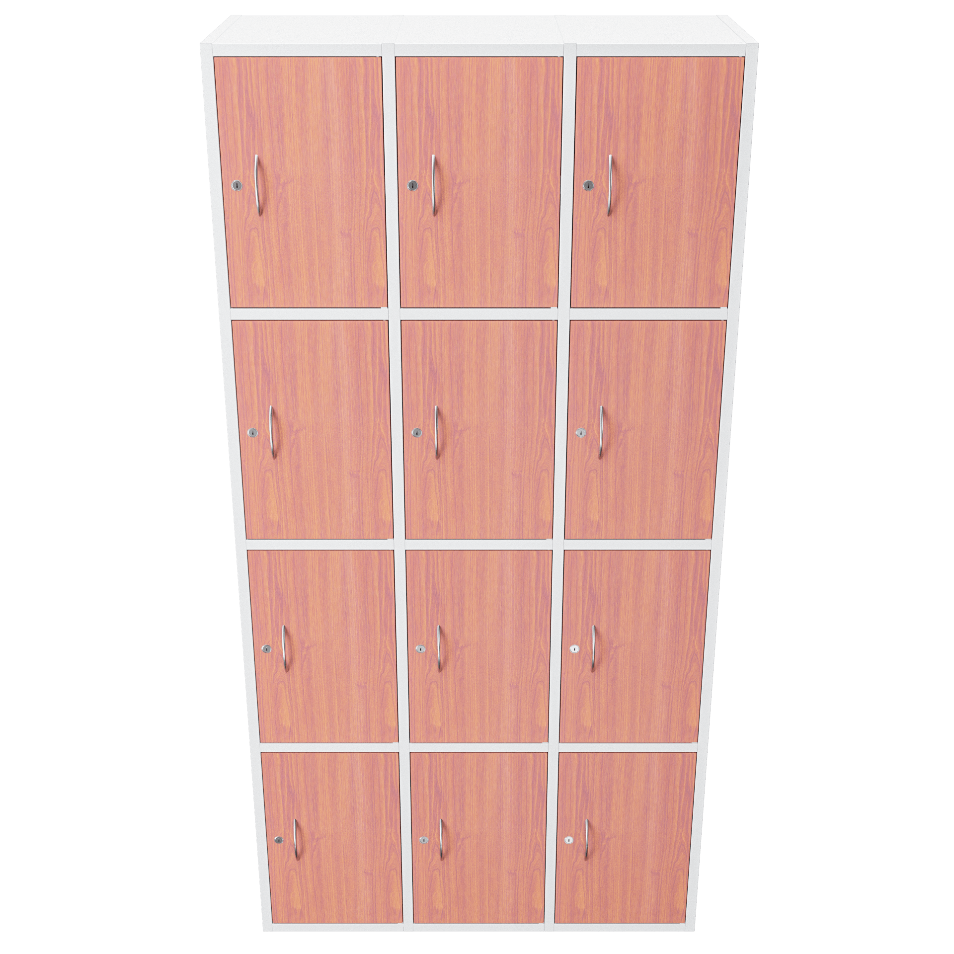 Casillero doce puestos puertas en madera - Image 2