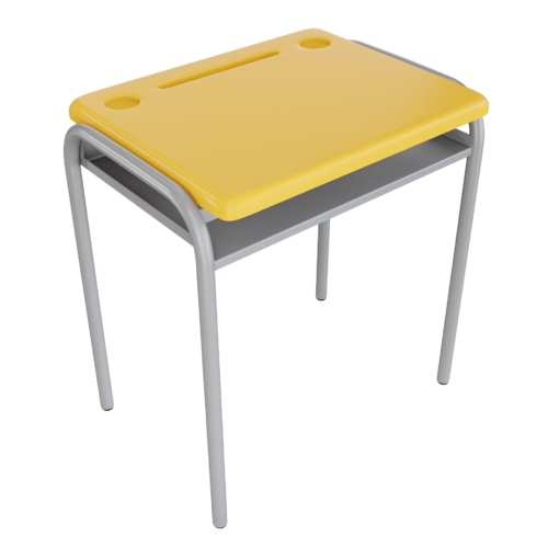 Pupitre Rectangular Unipersonal plástico
