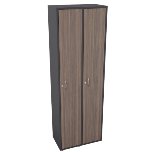 Casillero doble compartimiento frente madera