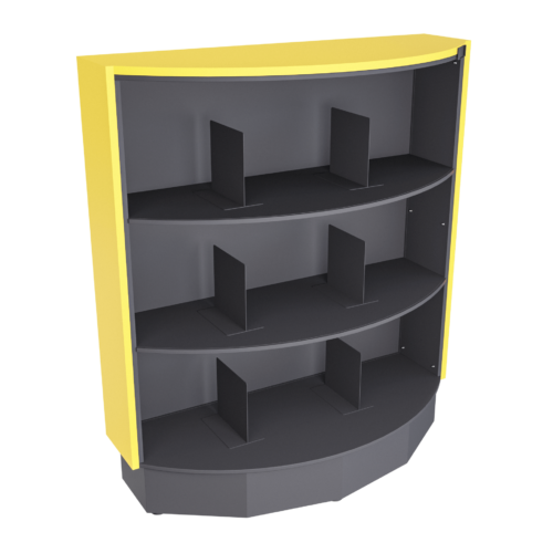 Estante biblioteca infantil