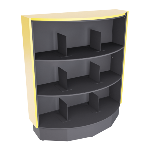 Estante biblioteca infantil