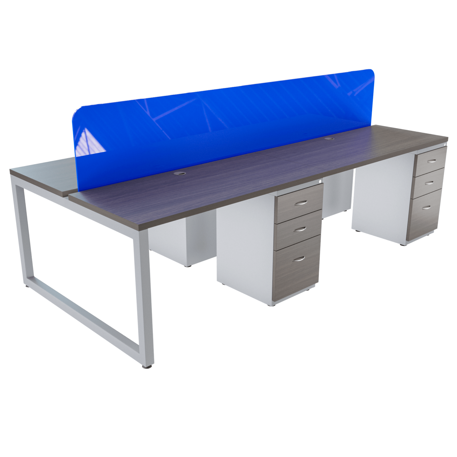 Isla pikazzo cerrada – Grey Oak – gris mate