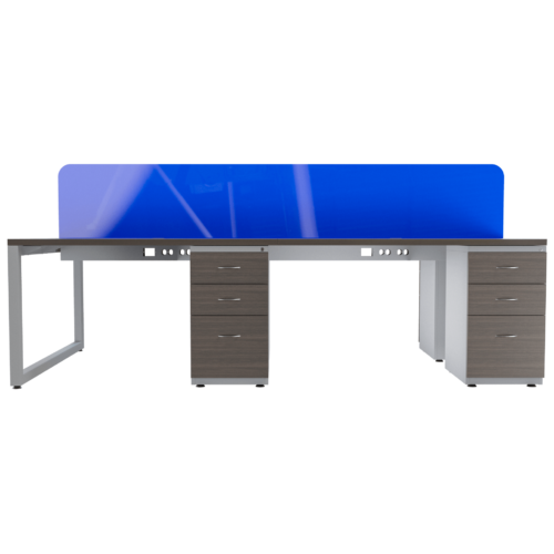 Isla pikazzo cerrada – Grey Oak – gris mate V2