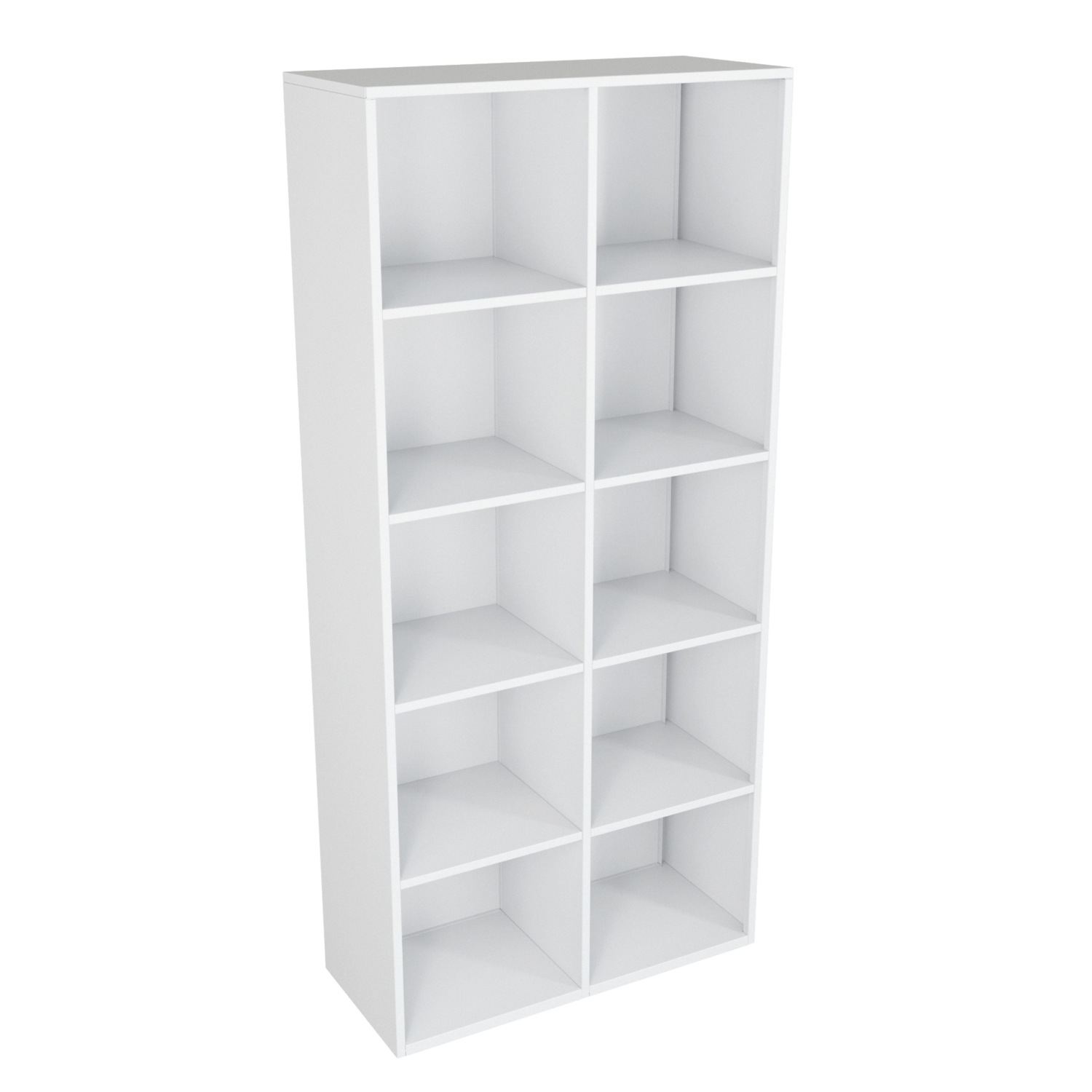 Maletero biblioteca – Blanco