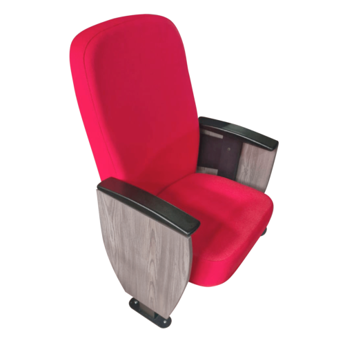 Silla para auditorio espaldar cuadrado