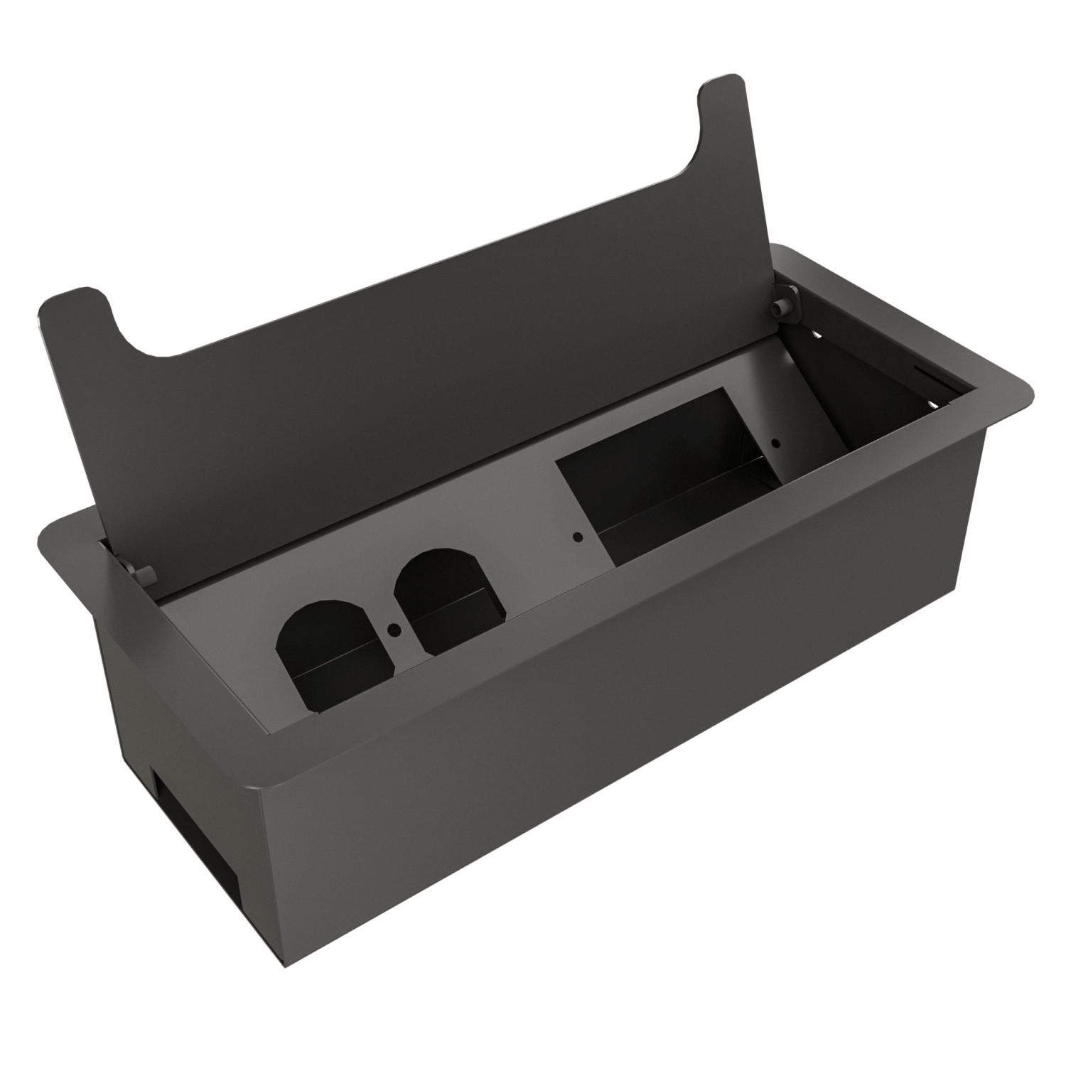 Grommet (1 levintón + 1 datos) – Negro brillante V3