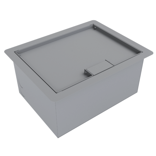 Grommet de piso V2 – gris mate V3