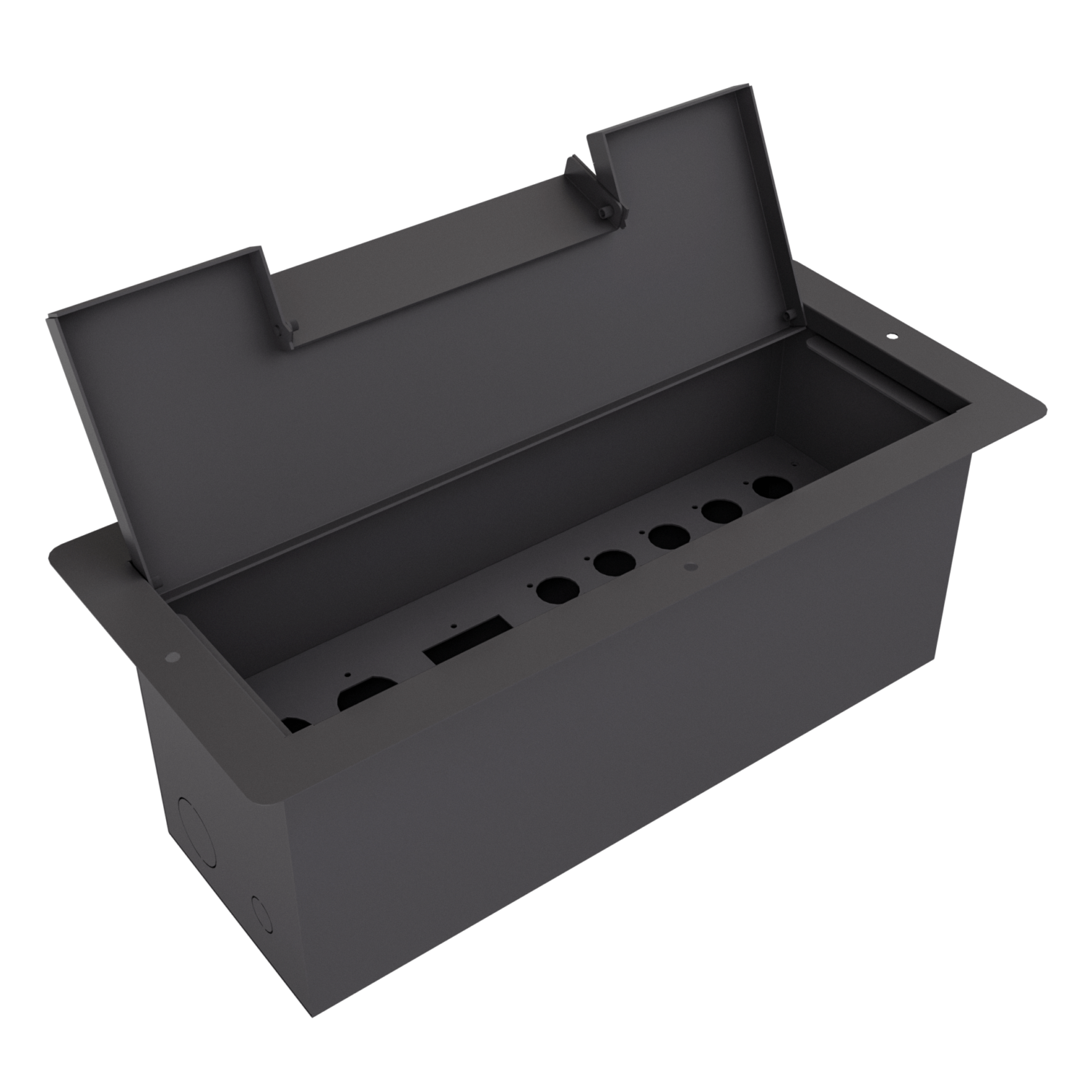 Grommet de piso – negro micro