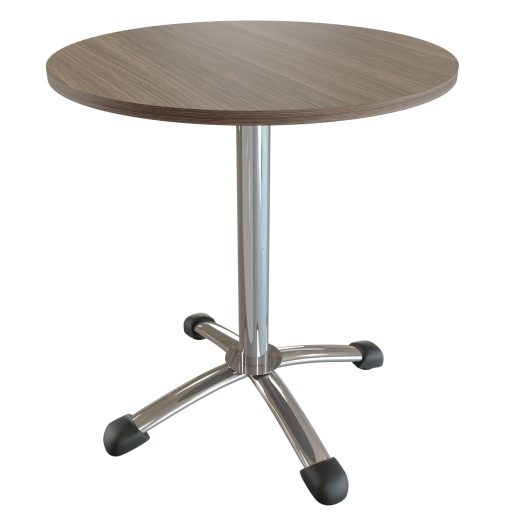 Mesa elíptica circular