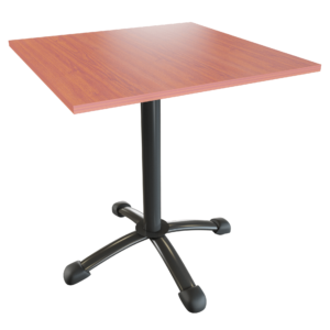 Mesa elíptica cuadrada