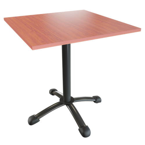 Mesa elíptica cuadrada