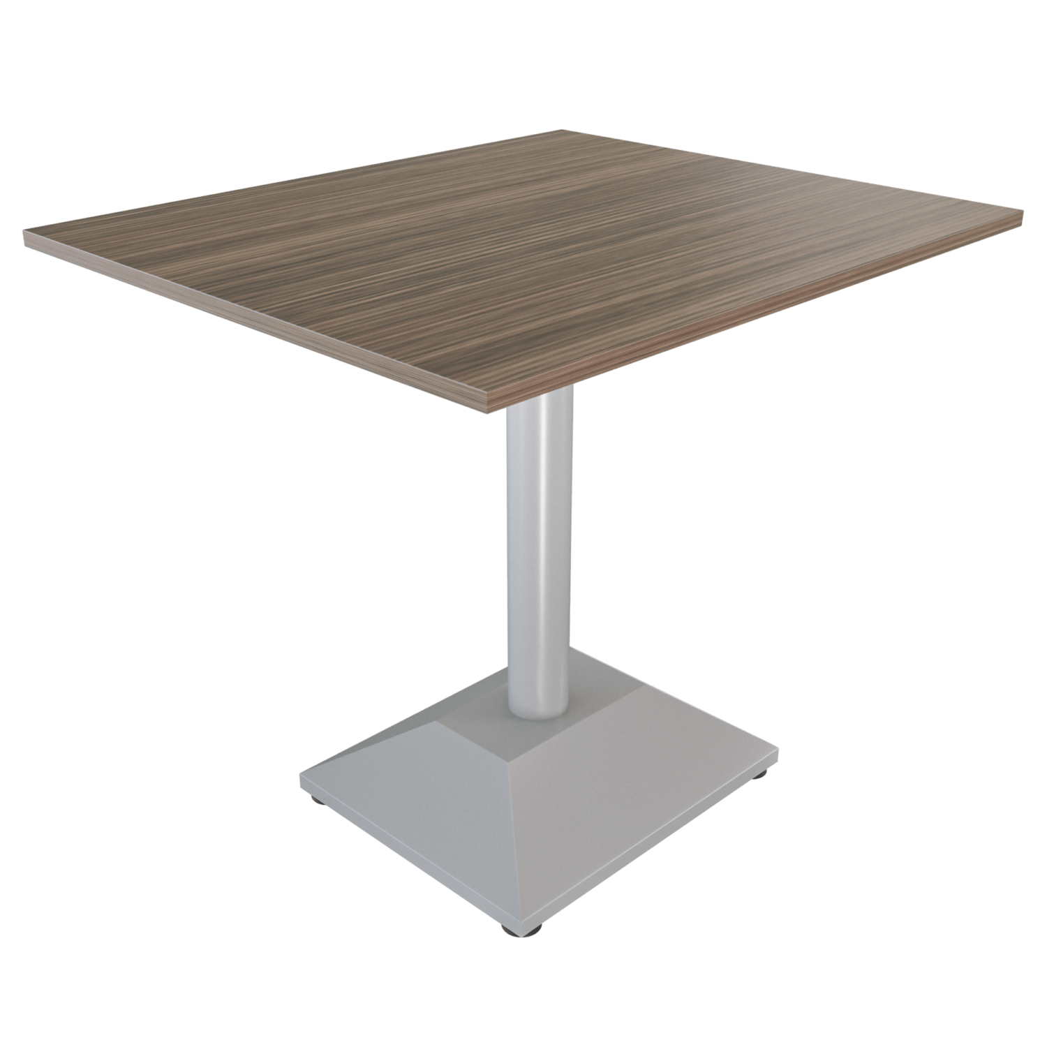 Mesa piramide – gris brillante – grey oak
